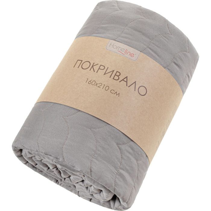 Покрывало Home Line стеганое (кофейный) 210х240 Фото