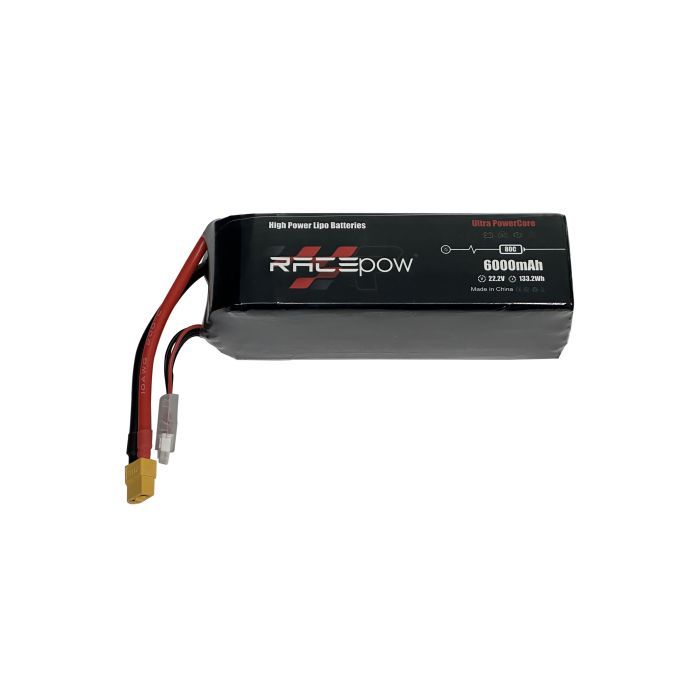 Аккумуляторный блок RacePow 6000mAh 6S 80C Фото