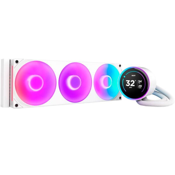 Система жидкостного охлаждения NZXT Kraken Elite RGB 360mm AIO Фото