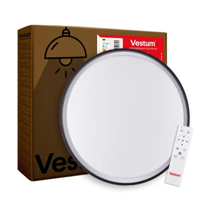 Светильник Vestum ATLAS матовий 80W 3000К-6500К ДК Фото