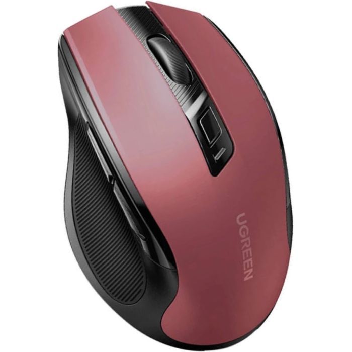 Мышка Ugreen MU006 Ergonomic Wireless Red/Black Фото