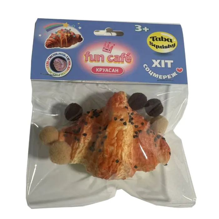 Антистресс Monster Gum Fun Cafe Taba - Круассан Фото
