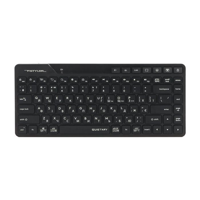 Клавиатура A4Tech FBK26C AS Wireless/Bluetooth Black Фото