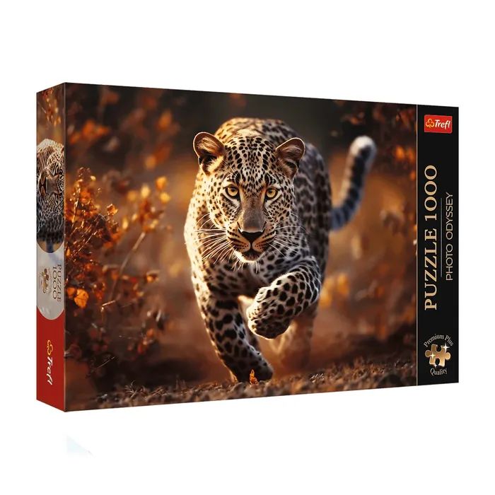 Пазл Trefl Premium Дикий леопард 1000 элементов Фото