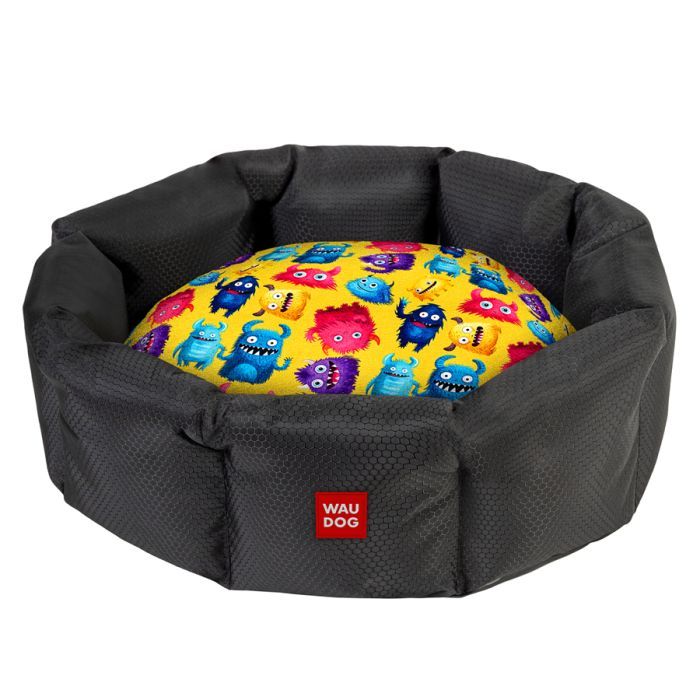 Лежак для животных WAUDOG Relax "Мохнатые монстры" S Фото