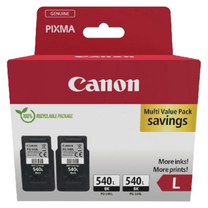 Картридж Canon PG-540L Black Double pack Фото