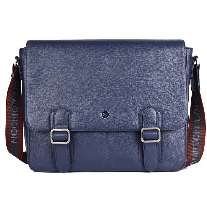 Сумка Brampton London Emissary Navy Фото