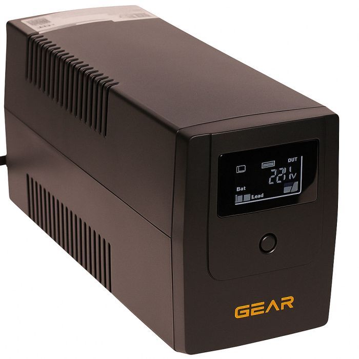Источник бесперебойного питания GEAR GU-800PLCD Фото
