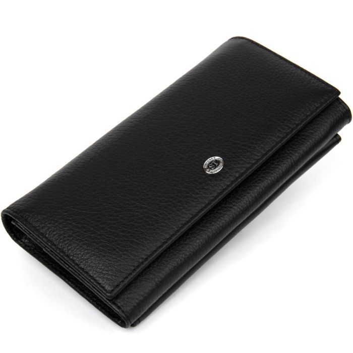 Кошелек ST Leather Черный Фото