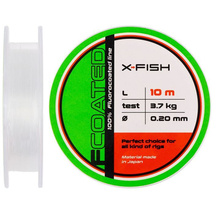 Флюорокарбон X-Fish FCoated 10m 0.20mm 3.7kg Фото