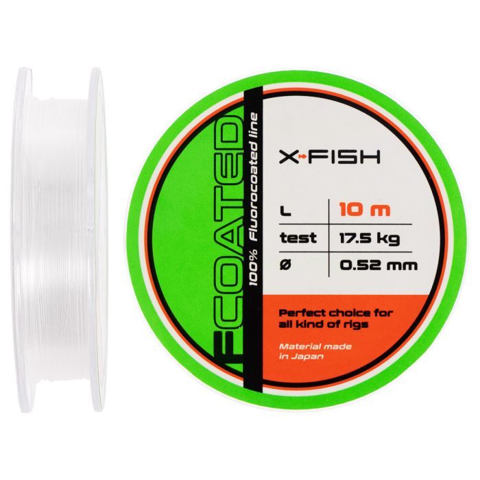 Флюорокарбон X-Fish FCoated 10m 0.52mm 17.5kg Фото