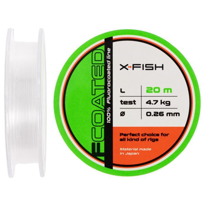 Флюорокарбон X-Fish FCoated 20m 0.26mm 4.7kg Фото