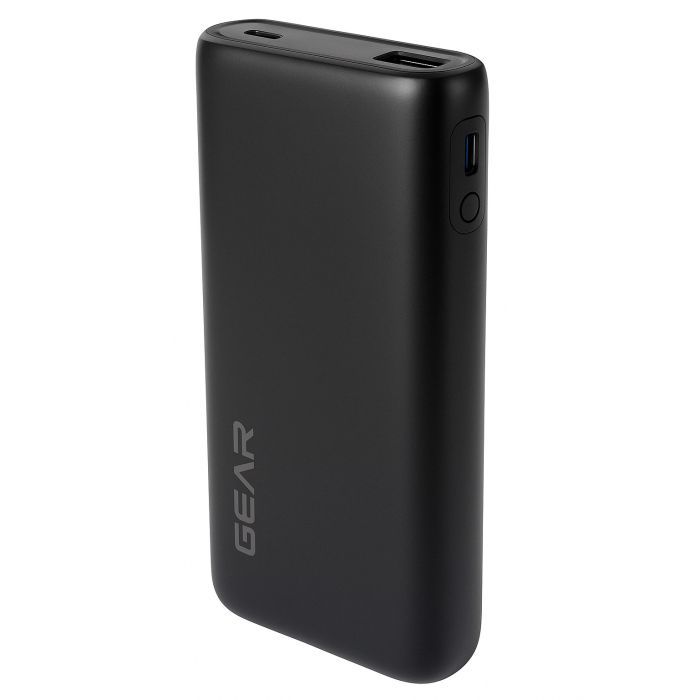Батарея универсальная GEAR 20000mAh, PD/70W, black Фото