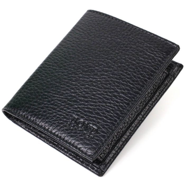 Кошелек Bond Accessories Из натуральной кожи Черный Фото