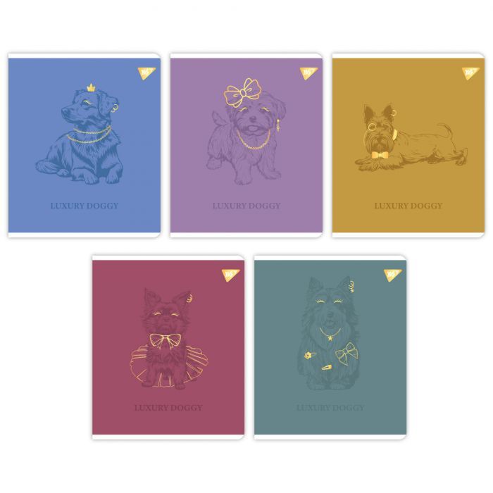 Тетрадь Yes Luxure doggy А5 48 листов клетка Фото