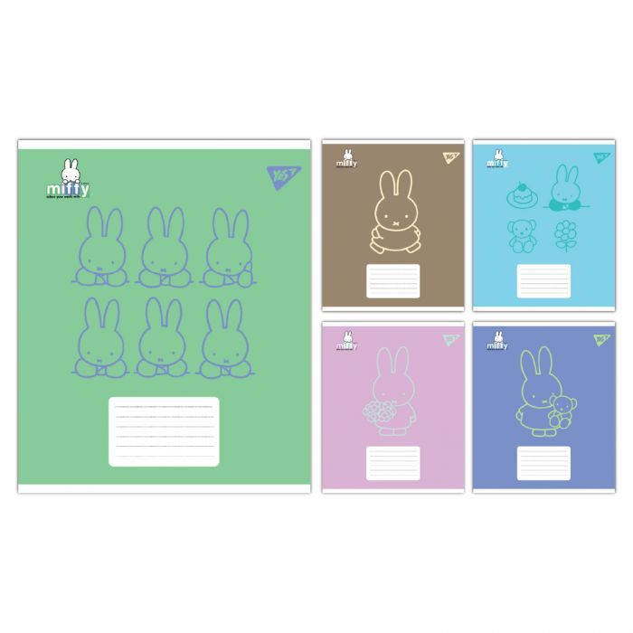 Тетрадь Yes Miffy Bunny А5 18 аркушів лінія Фото