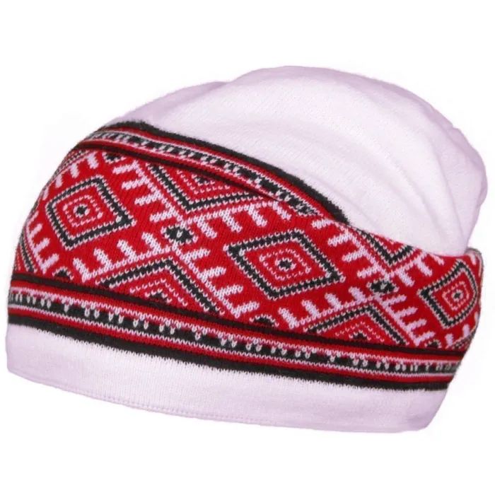 Шапка coFEE UA06/2 біло-червоно-чорний Фото