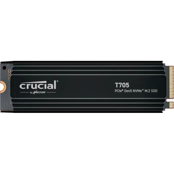 Накопитель SSD Micron M.2 2280 1TB T705 with Heatsink Фото