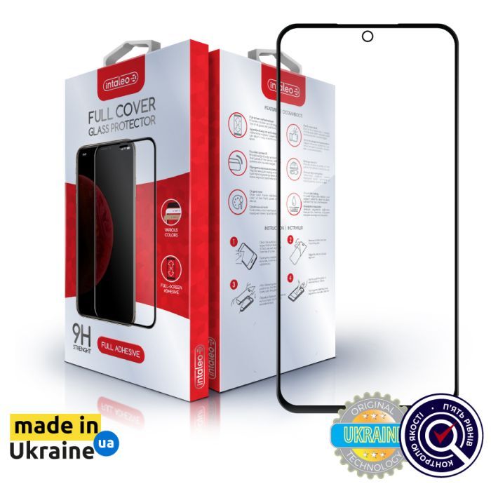 Стекло защитное Intaleo Full Glue Samsung A54 5G Black Фото