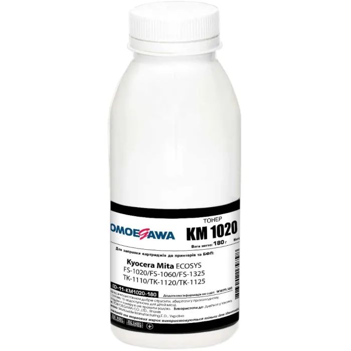 Тонер Tomoegawa Kyocera ECOSYS TK-1110/TK-1120/TK-1125, 1kg, black Фото