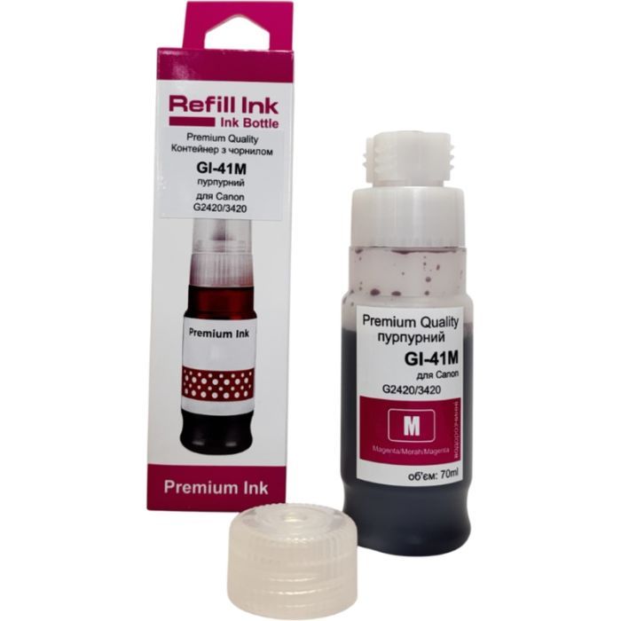 Чернила Premium Quality Canon GI-41M 70мл Magenta Фото