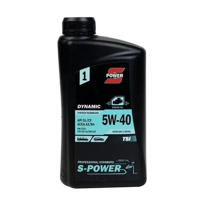 Моторное масло S-POWER DYNAMIC TSi 5W-40 1л Фото