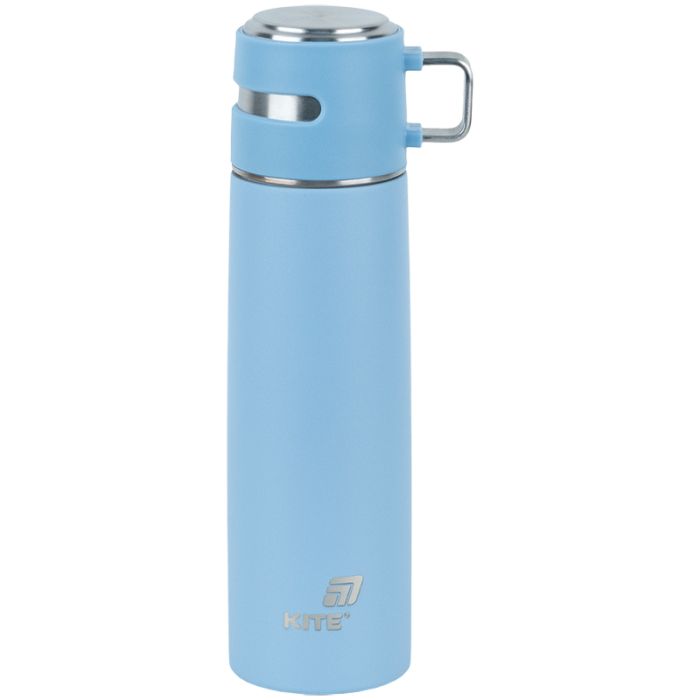 Термос Kite 500 мл блакитний Фото