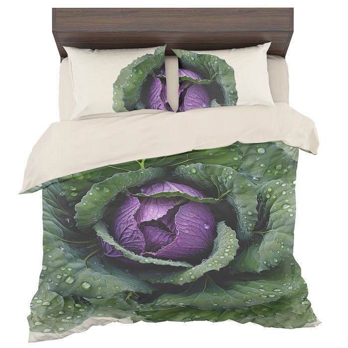 Постельное белье Home Line Капуста, бязь, полуторный Фото