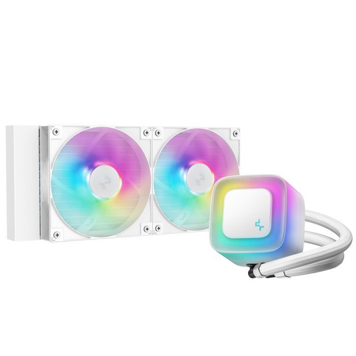 Система жидкостного охлаждения Deepcool LE240 WH V2 Фото
