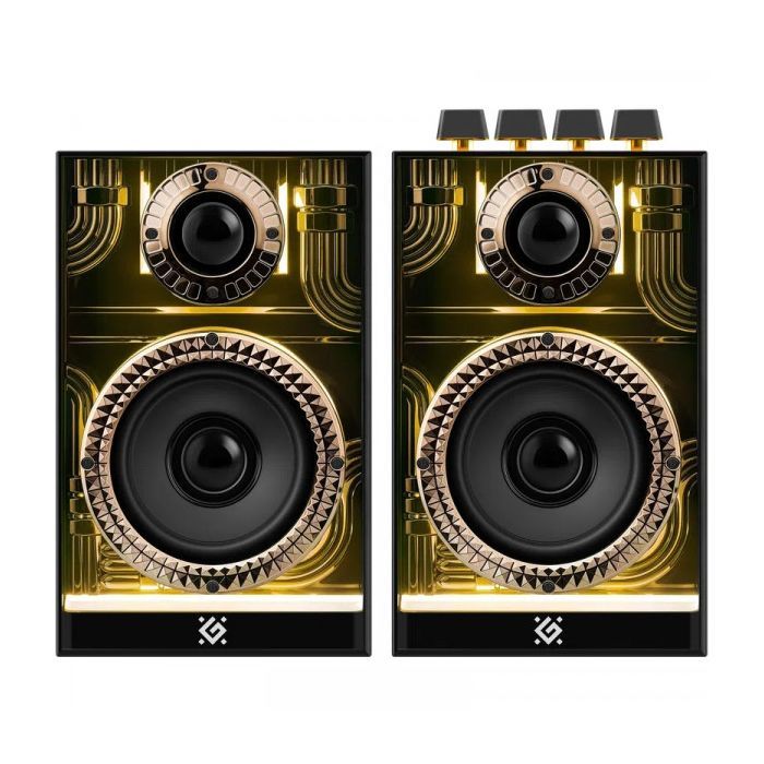 Акустическая система Defender Futuro LED Bluetooth Black Фото