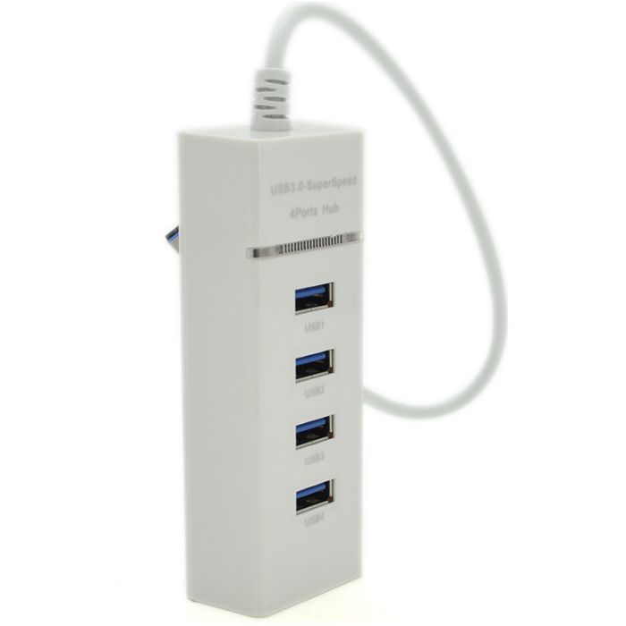 Концентратор Voltronic USB 3.0 to 4xUSB white Фото