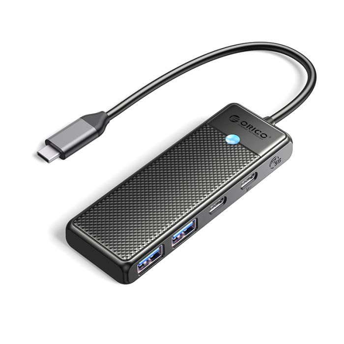 Концентратор Orico USB-C to 2xUSB-C + 2xUSB3.0 Фото