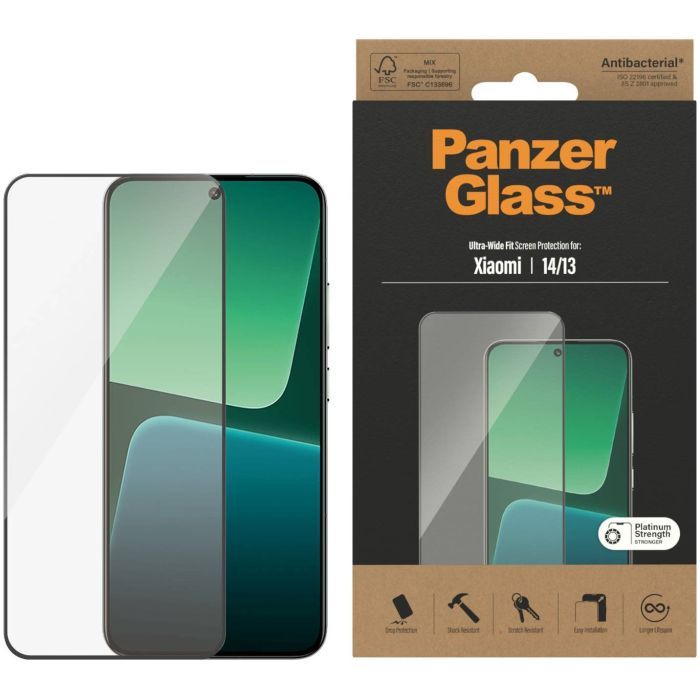 Стекло защитное PANZERGLASS Xiaomi 14 | 13 Ultra-Wide Fit Фото