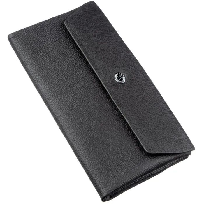 Кошелек ST Leather Черный Фото