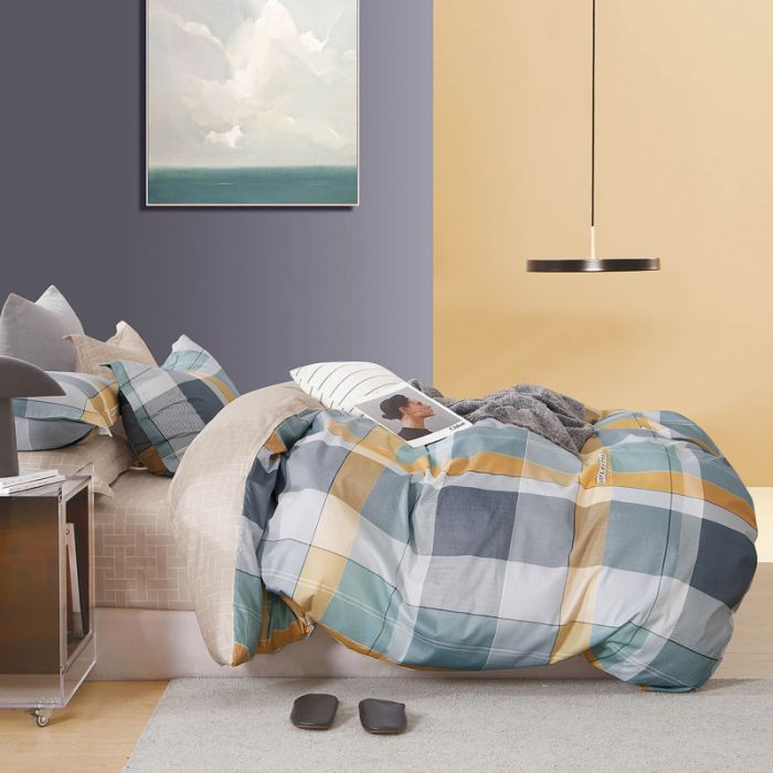 Постельное белье Home Line Сатин Твил Хлоя полуторный Фото