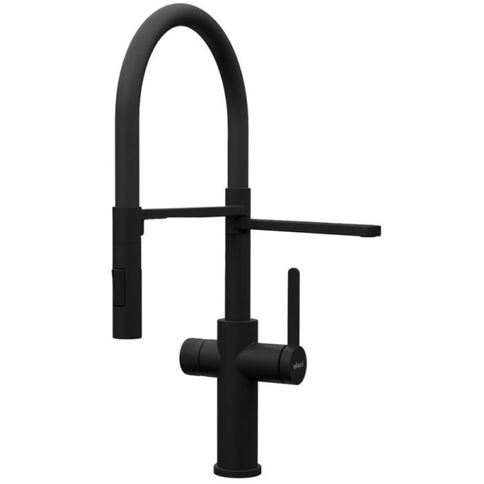 Смеситель Elleci Ventum pure black 86 Фото