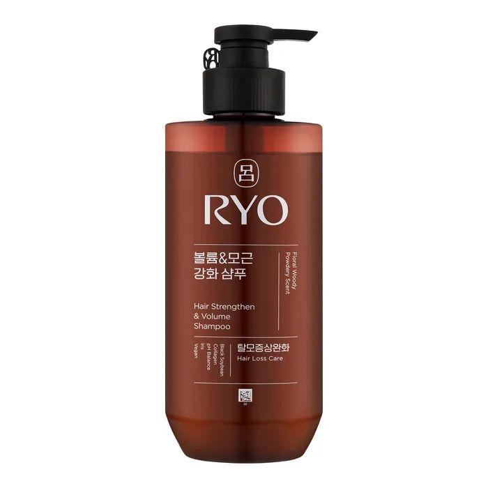 Шампунь Ryo Hair Strengthen & Volume Shampoo 480 мл Фото
