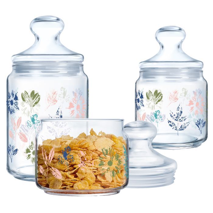 Банка Luminarc Club Flerish Набір 3 шт Фото