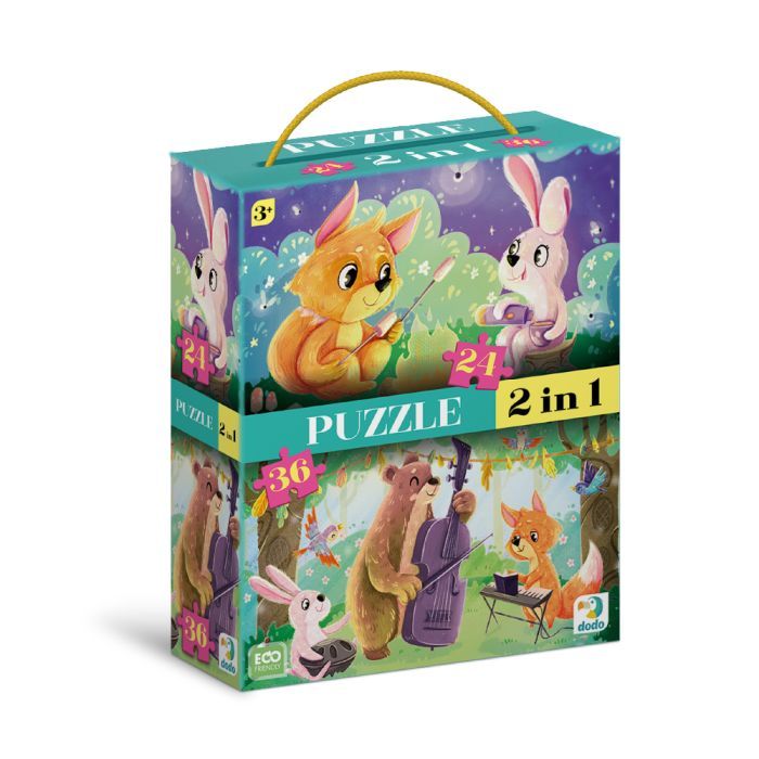 Пазл DoDo 2 в 1 Літні вечори Фото