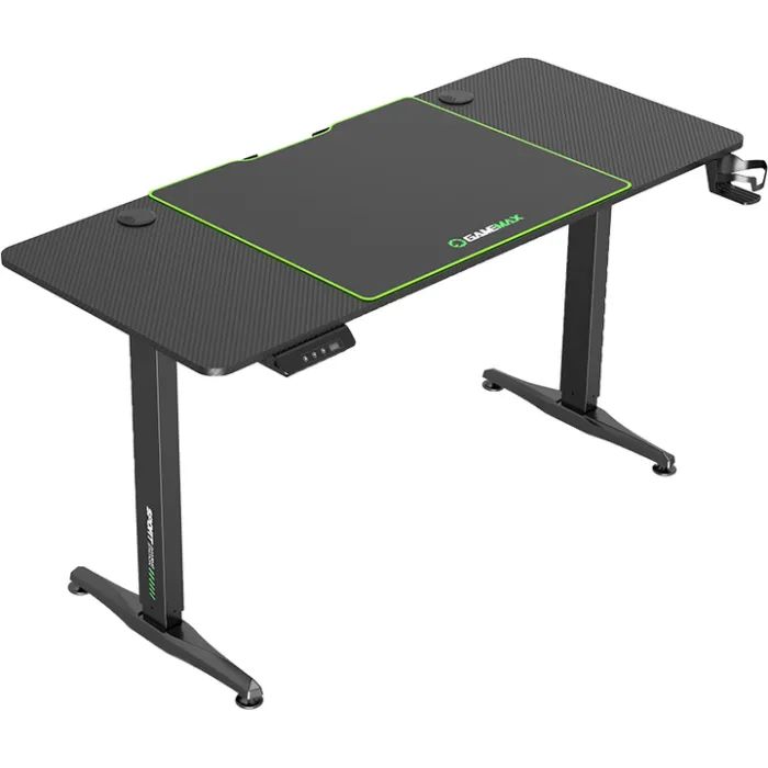 Компьютерный стол Gamemax D140-Carbon-EC з регулюванням висоти Фото