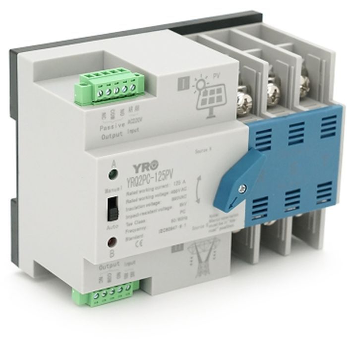 Автоматический выключатель YRO YRQ2PC-125PV-3P Фото