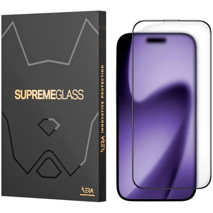 Стекло защитное iLera FrostedGlass 2.0 iPhone 17 Фото