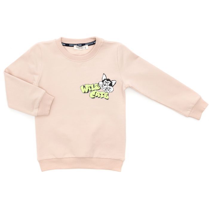 Кофта детская Breeze с котом Фото