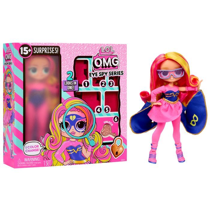 Кукла L.O.L. Surprise! сюрприз серии O.M.G. Eye Spy – супергеройка Фото