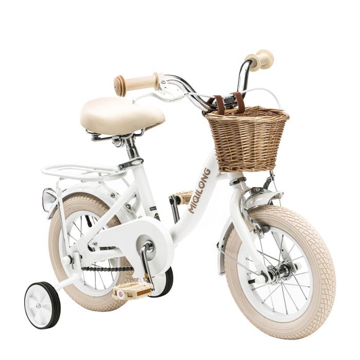 Детский велосипед Miqilong LS 12" білий Фото