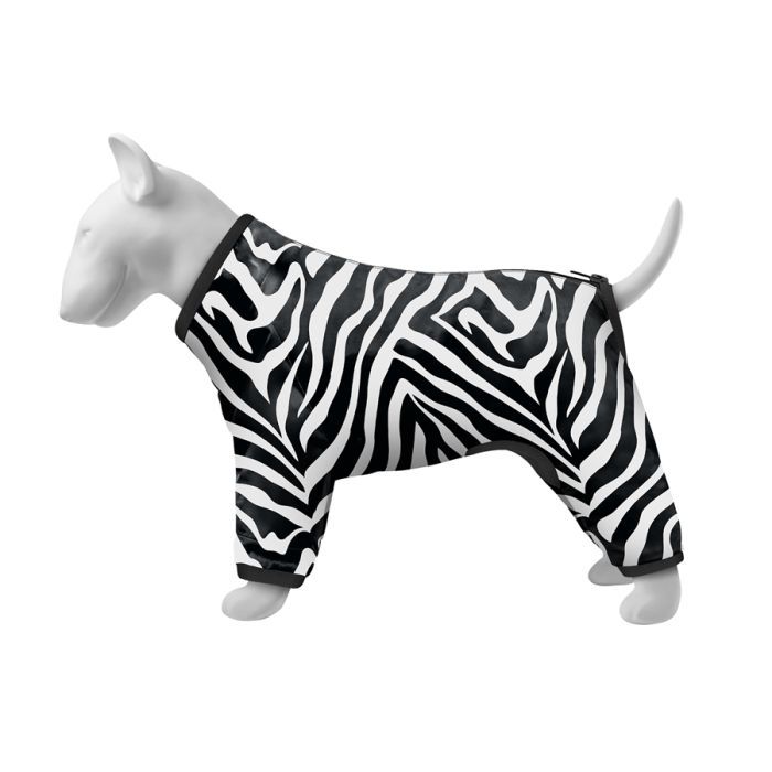 Ветровка для животных WAUDOG Clothes "Зебра" L55 Фото
