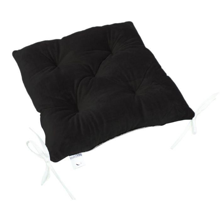 Подушка на стул MirSon 28-0007 Black Velvet 40х50 см Фото