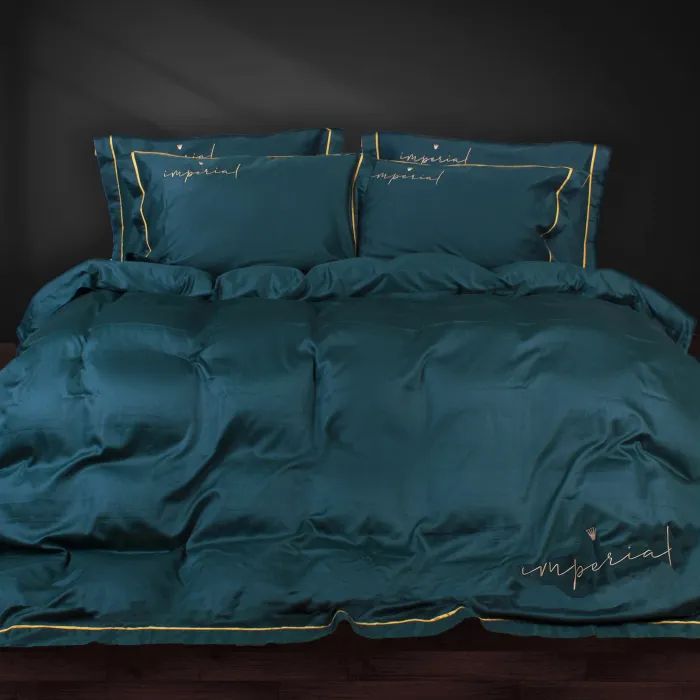 Постельное белье MirSon Сатин Imperial Satin Catania 200х220 Евро Фото