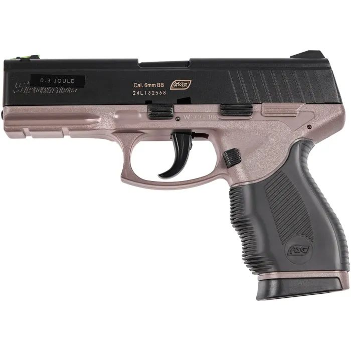 Страйкбольный пистолет ASG Sport 106 Spring Black/FDE Фото