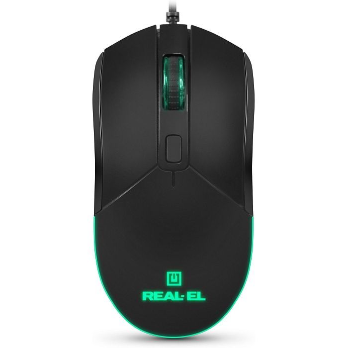 Мышка REAL-EL RM-515 USB Black Фото